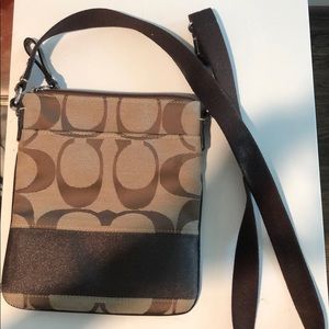 Coach cross body purse
